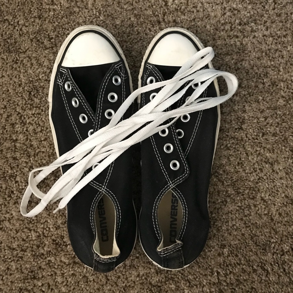 Black converse